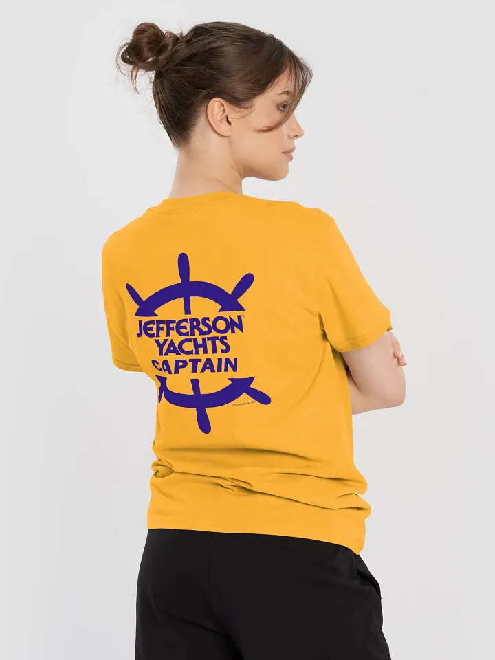 Jefferson Captain - T-Shirt - Light Shirt w/Blue Logo product image (1)