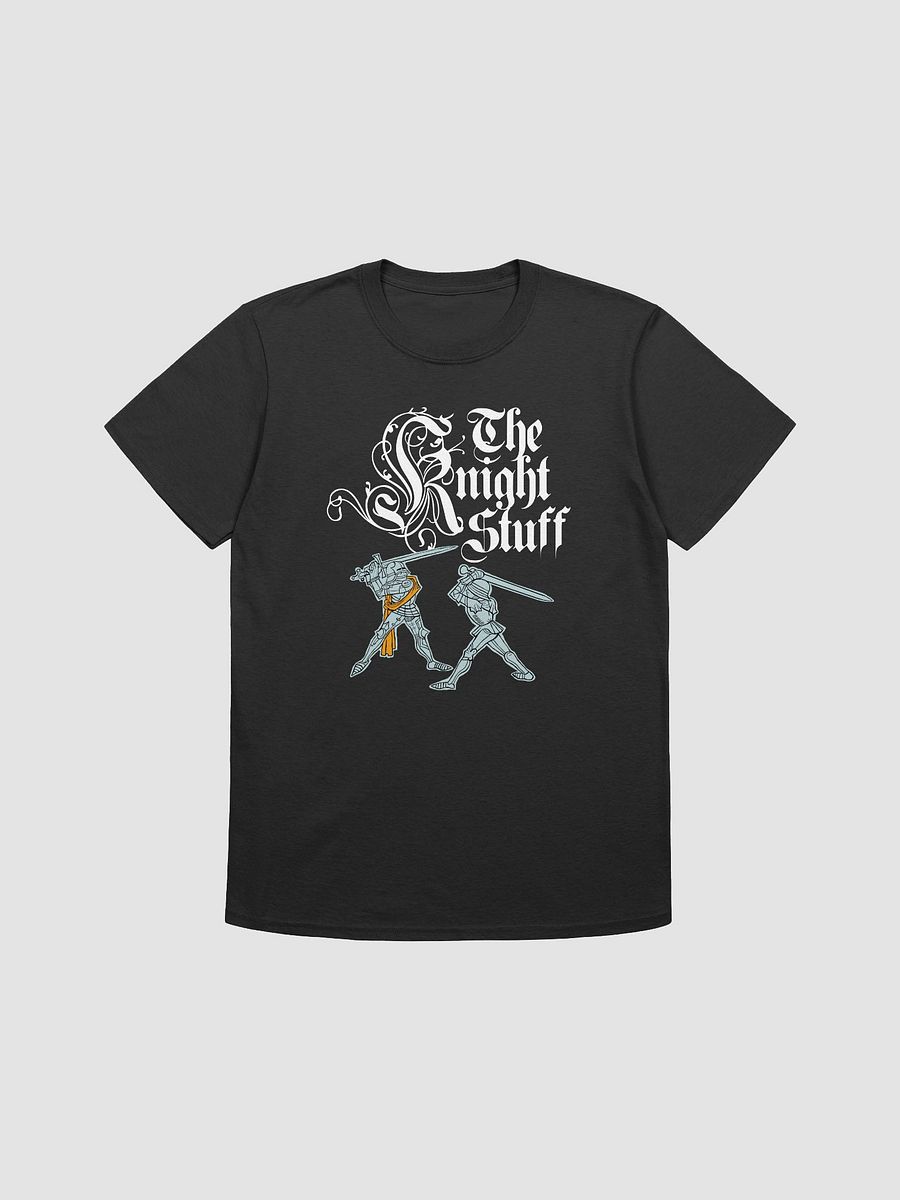 The knight stuff: funny medieval combat T-shirt product image (1)