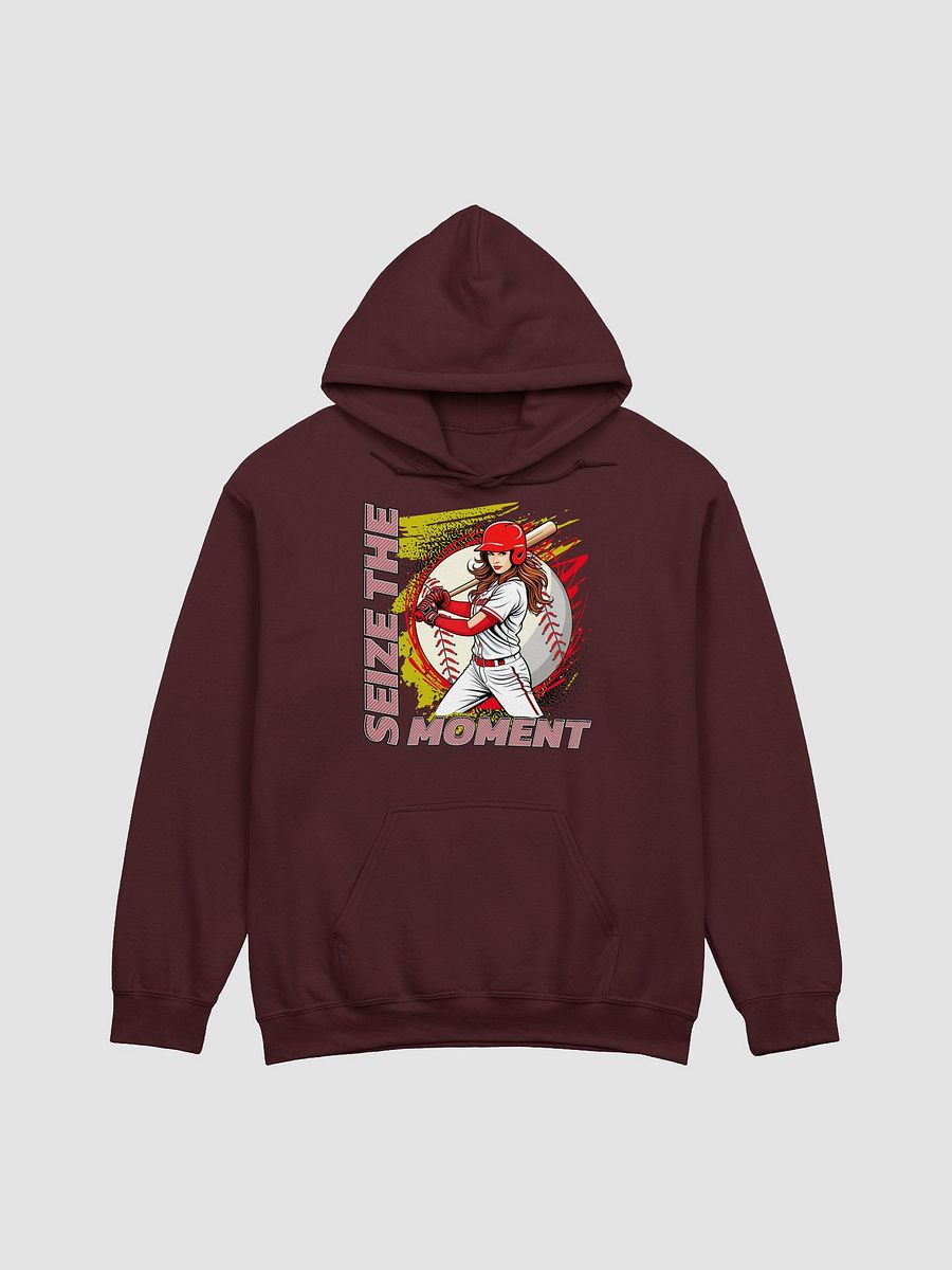 Seize the Moment Baseball Female Hoodie product image (13)