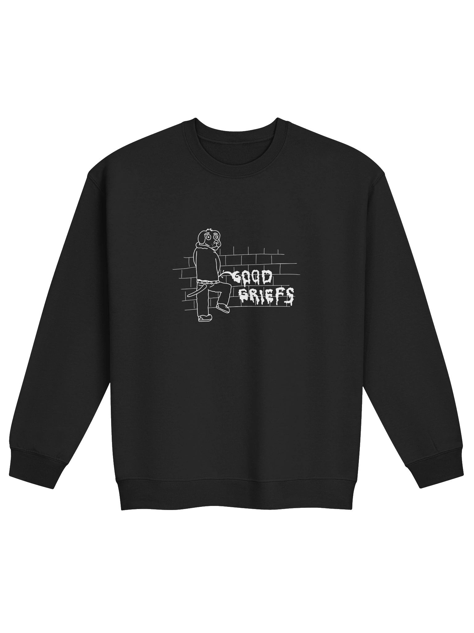 Good Griefs Men's Puppee Crew Neck - Dark product image (1)