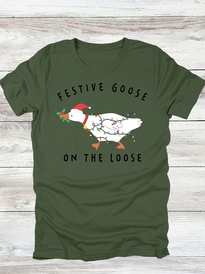 Festive Goose T-Shirt product image (1)