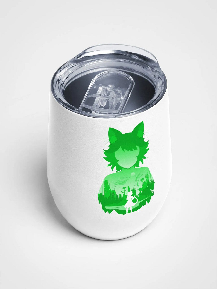 Cyber Kitty (Wine Tumbler) product image (5)