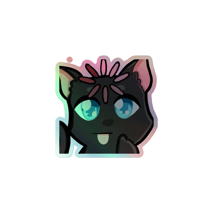 Brain Buffering Holo Sticker product image (1)