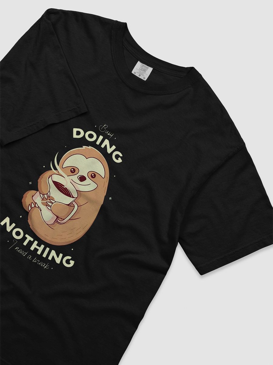 Sloth's Serene Sip T-Shirt product image (3)