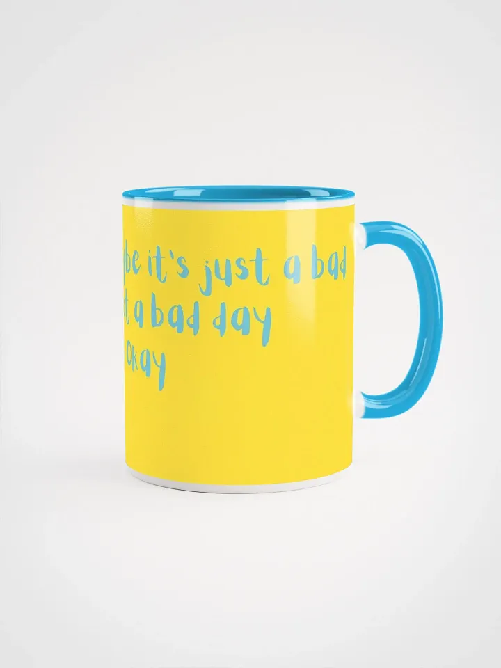A Gentle Reminder Ceramic Mug with Color Inside product image (2)