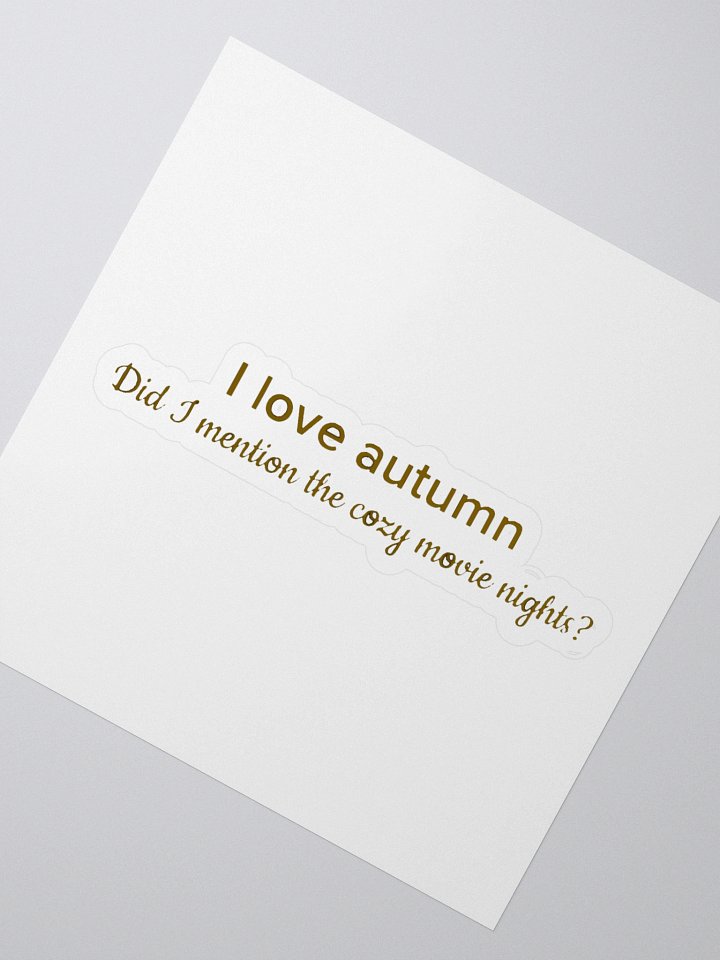 Cozy Autumn Vibes Sticker Pack product image (2)