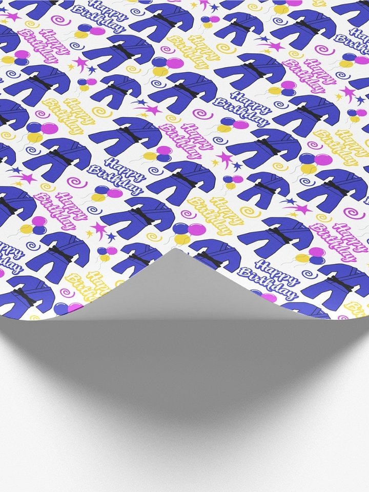 Jiu Jitsu Birthday Wrapping Paper product image (2)