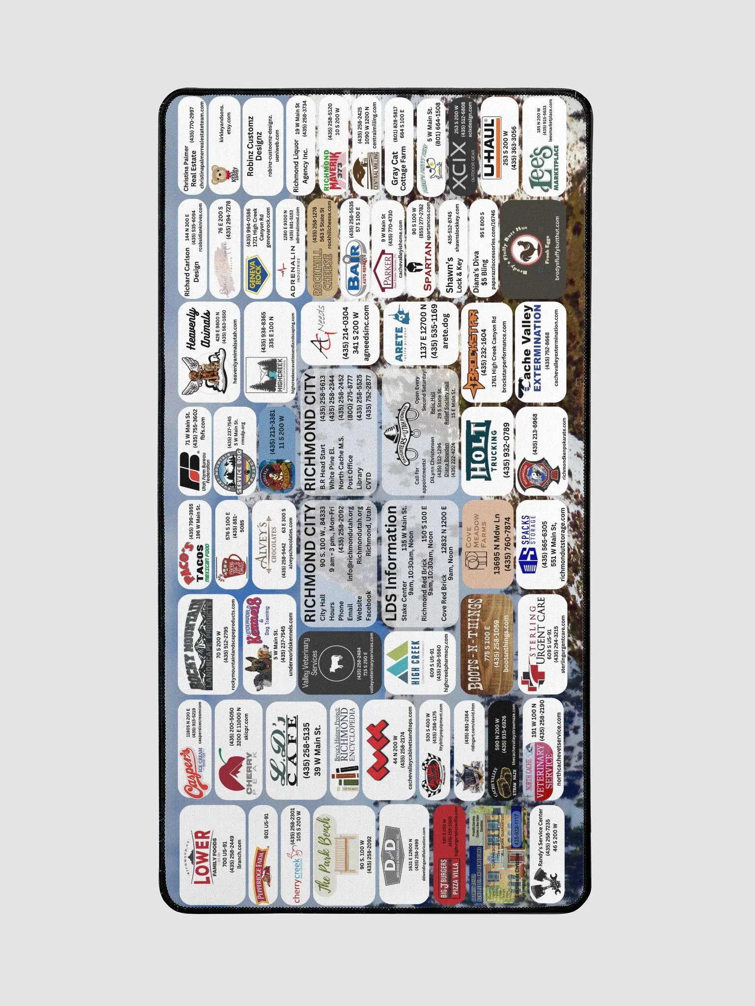 All Businesses in Richmond - Desk Mat product image (3)