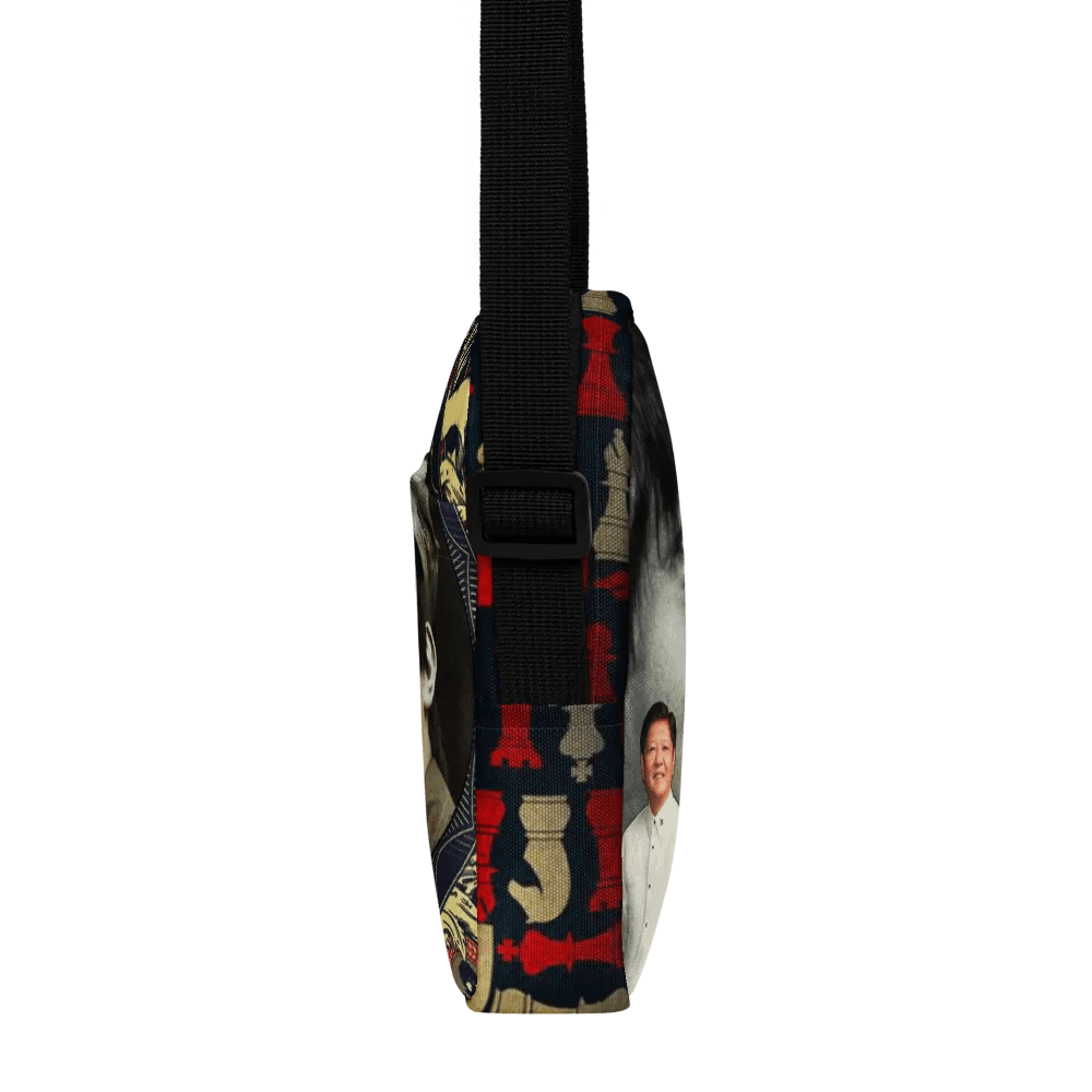 Buhay Tuklas President Bongbong Marcos Valor and Honor All-Over Print Crossbody Bag product image (2)