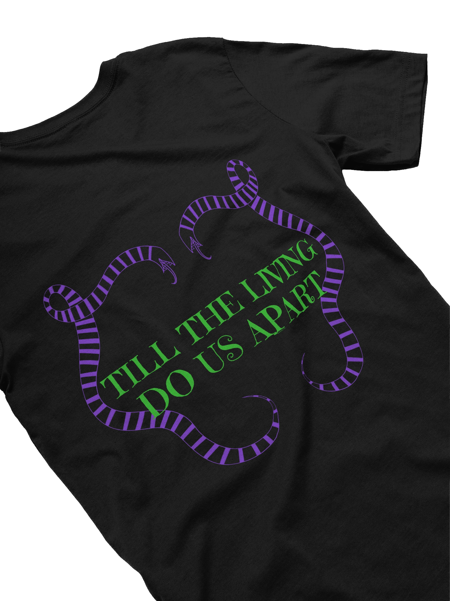 [UM Designs] Til The Living Do We Part - Unisex Graphic Tee product image (4)