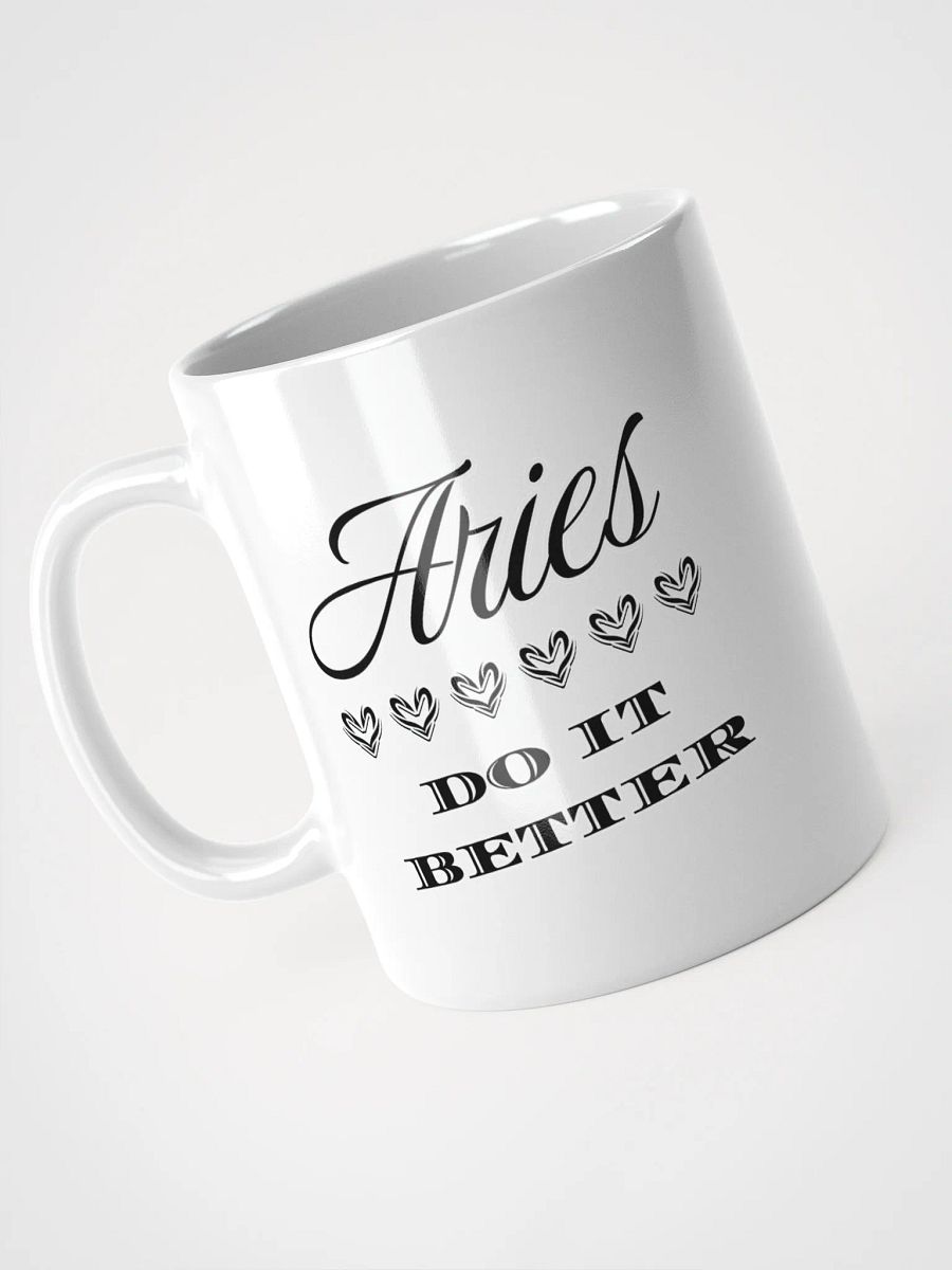 Aries Do It Better Heart Mug product image (2)