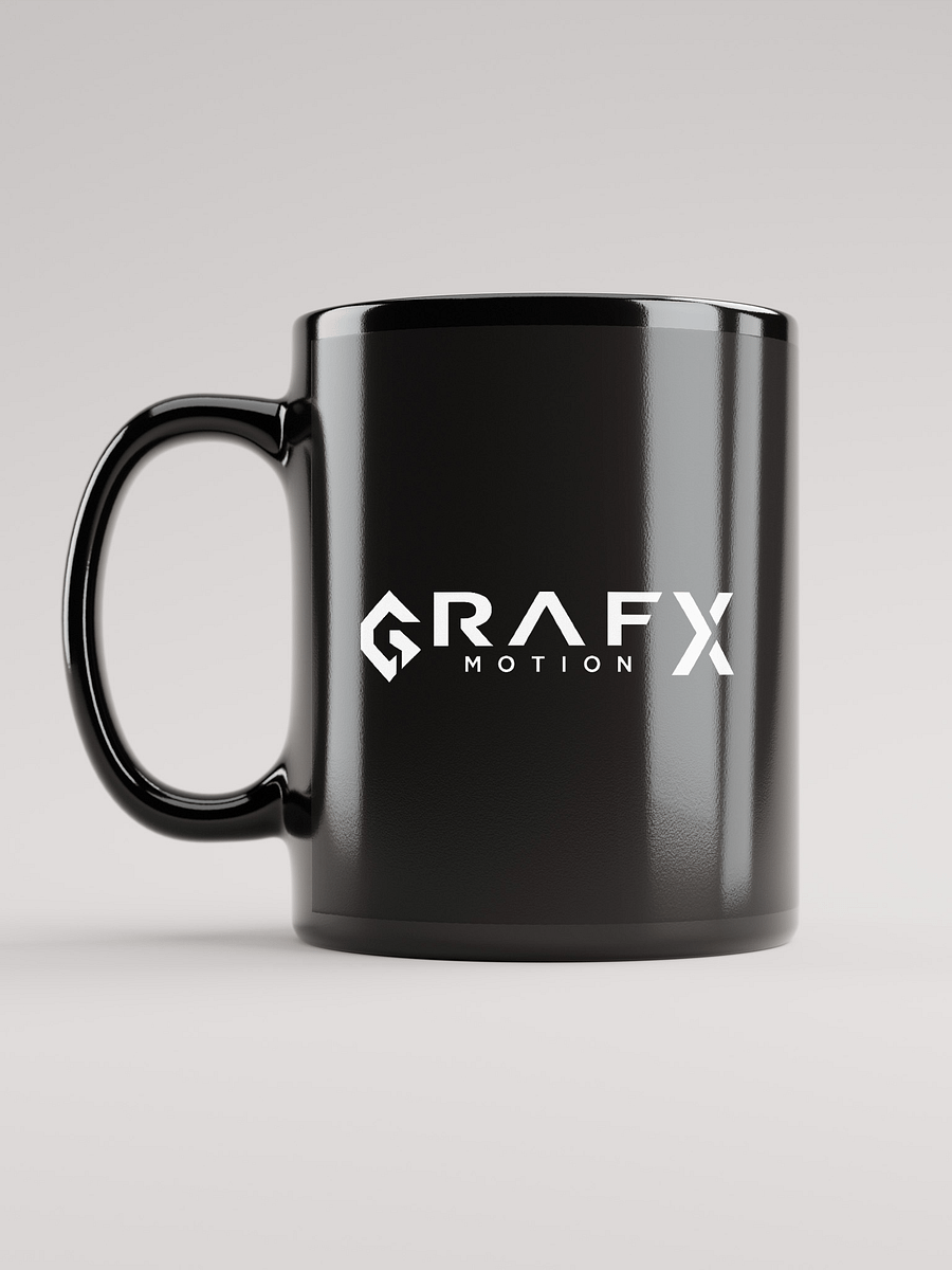 GFX Motion | GFX Industries - Black Mug - White Logo product image (11)