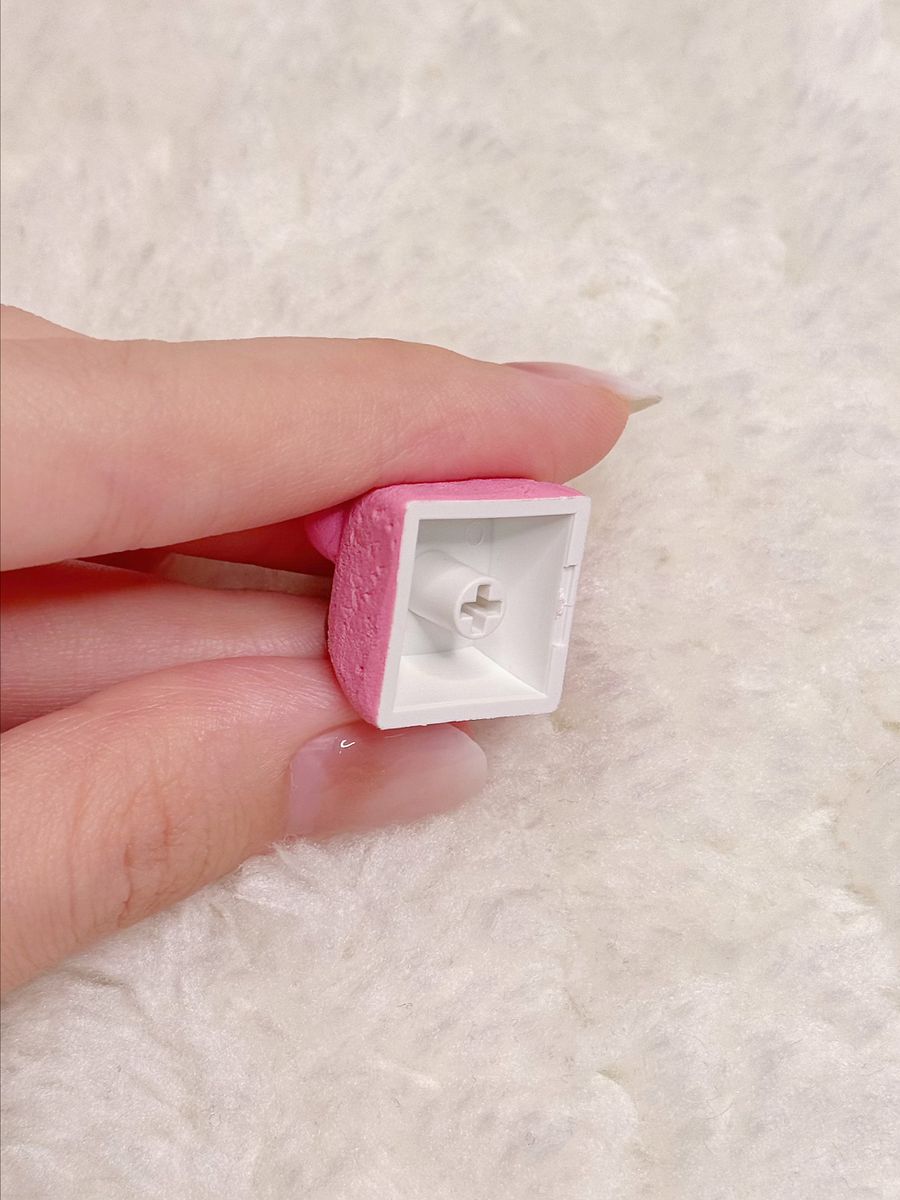 Pink Gloomy Bear Keycap product image (5)
