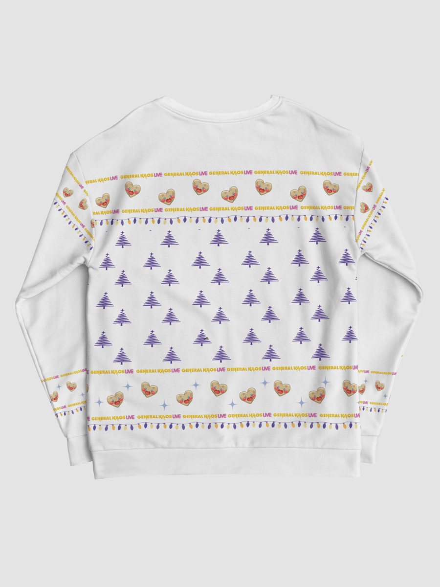 Ellie's Potato X-Mas Sweater - WHITE LIKE SNOWMAN! product image (2)