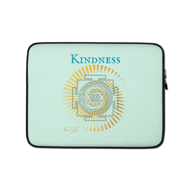Radiant Kindness Laptop Sleeve product image (1)