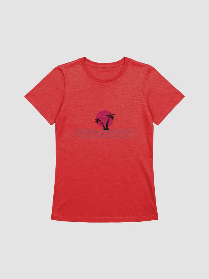 Neon Sunset Paradise Women's Relaxed T-Shirt product image (1)