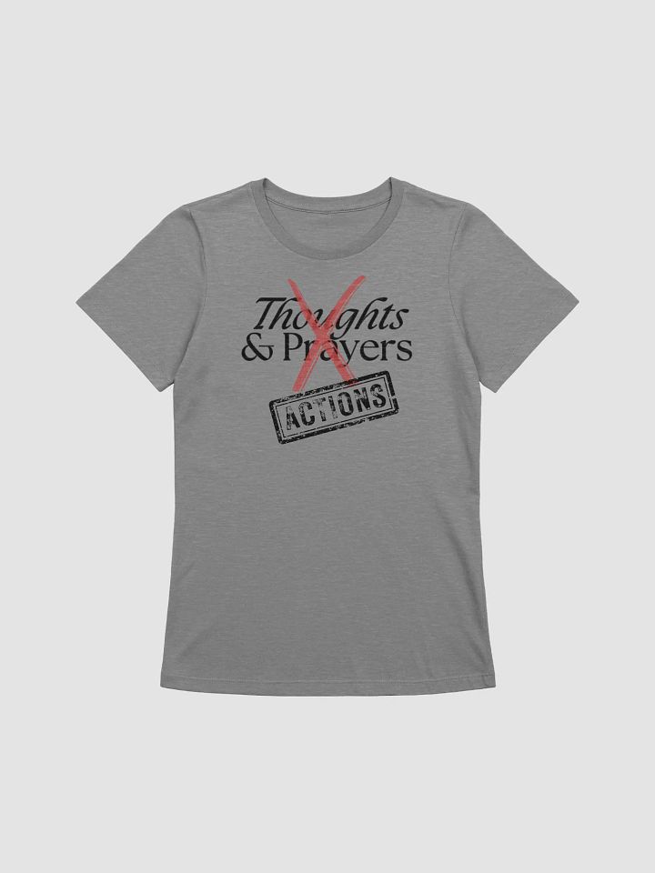 No More Thoughts And Prayers Women's Tee product image (5)