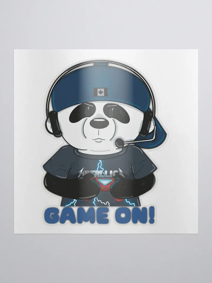 PewPew Panda Sticker product image (2)