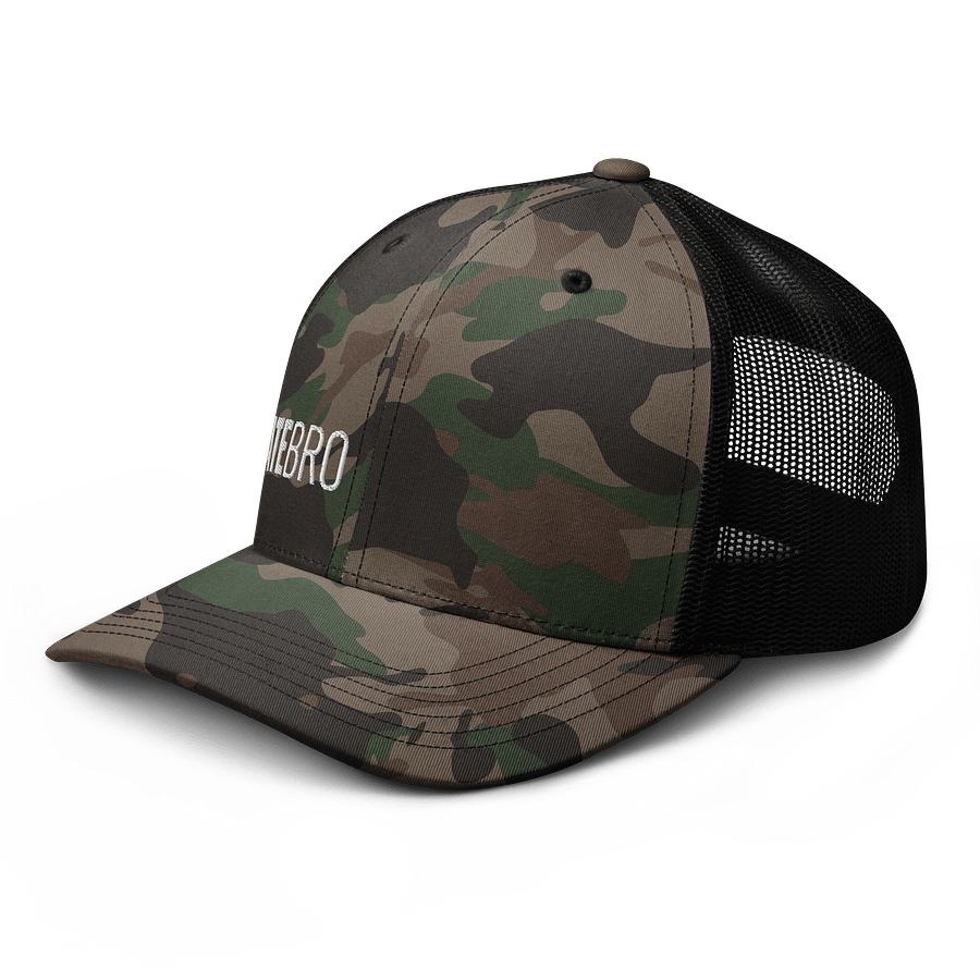 Bate Bro Logo Camo Trucker Cap product image (5)