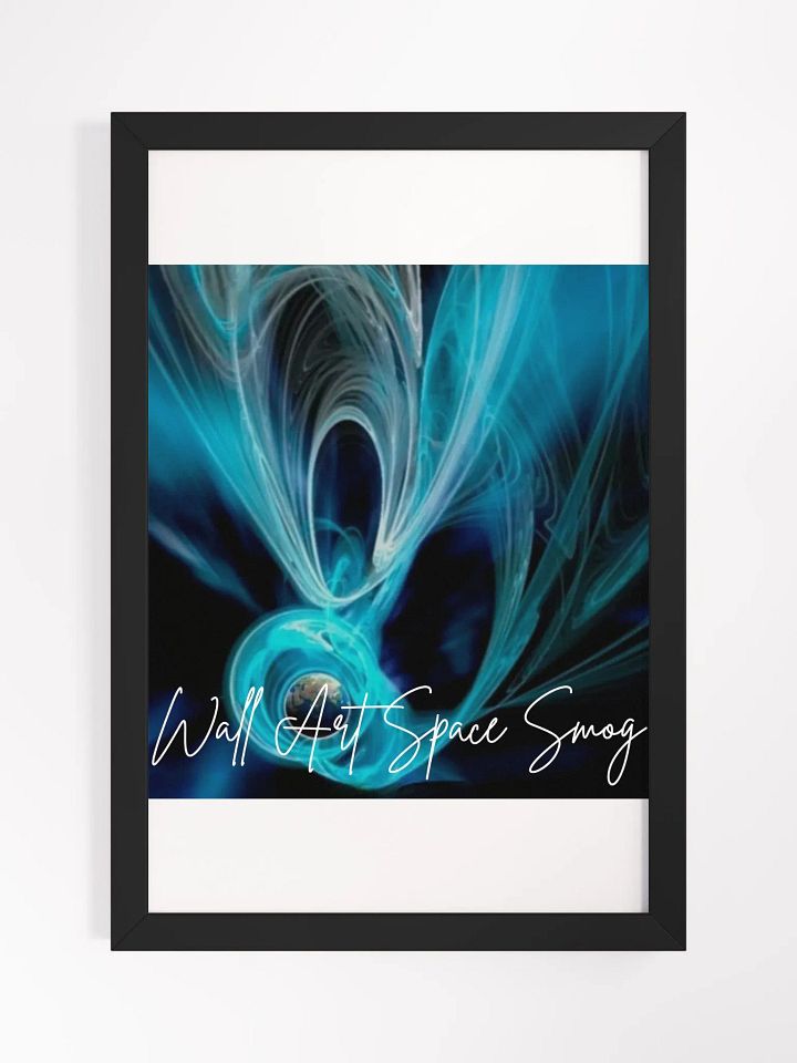 Art Smog Framed High-Quality Matte Poster (in) product image (1)