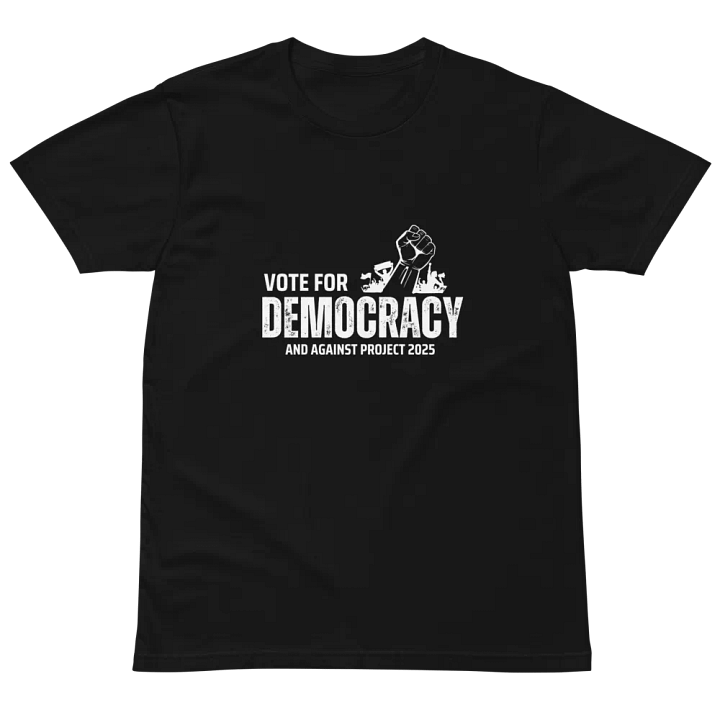 Pris-Vote For Democracy-AS Colour Unisex Premium T-Shirt product image (2)