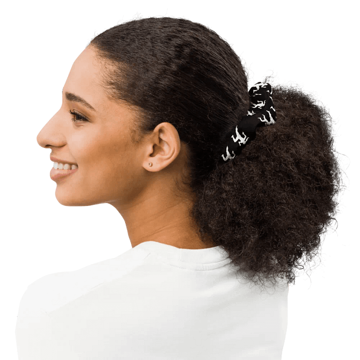 Running Girl Hair Scrunchie product image (2)