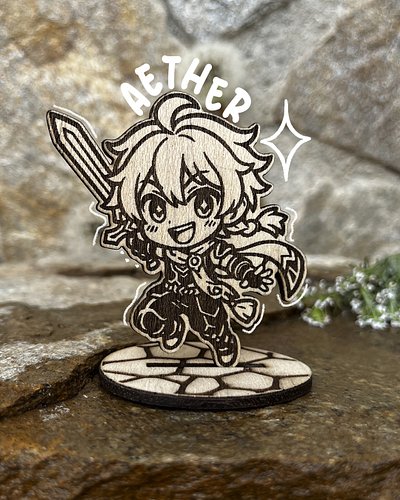 ⚔️ ¡Aether se une a la colección!
Figura chibi en madera natural, hecha una a una con detalle y pasión.
Perfecta para mostrar...
