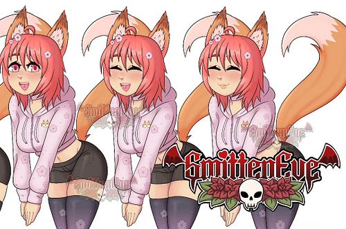I've been meaning to post this for a while now- My Pngtuber commission work for @LittleFoxyMayVT ❤️🖤
I've been wanting to mak...
