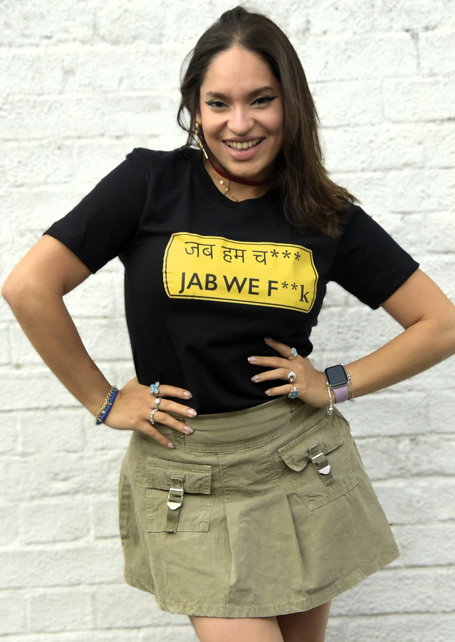 Jab We F**K Graphic T-Shirt product image (1)