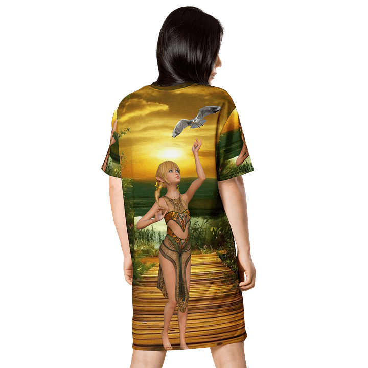 'Elven Stories - The Night of Your Return' Tee Dress product image (2)