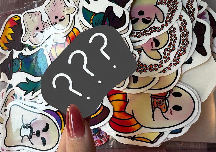 Mystery Misprints | Vinyl Glossy Sticker Pack product image (1)