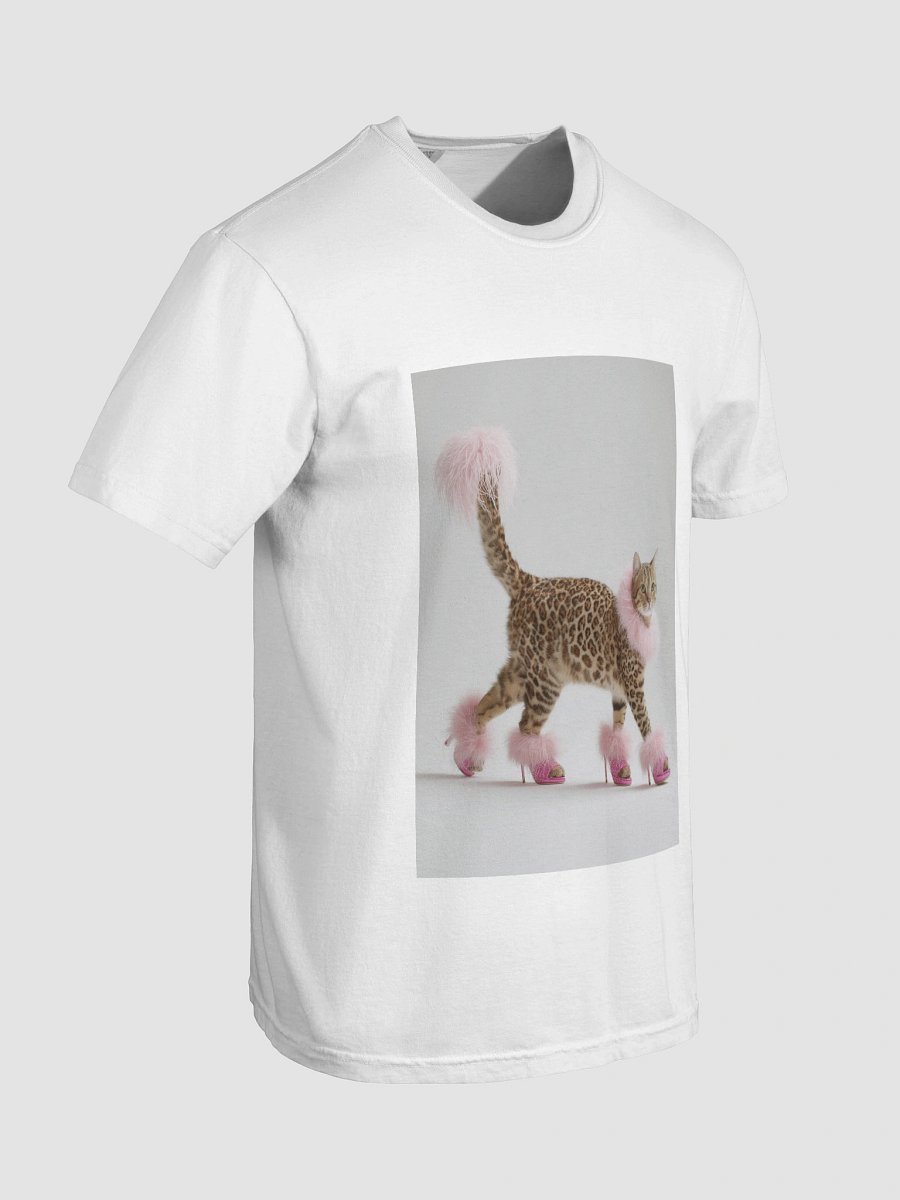 Glam Cat - Garment-Dyed Heavyweight T-Shirt product image (8)