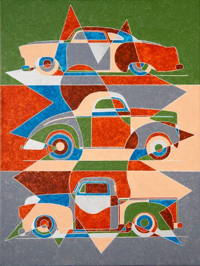 A Century of Rides Print product image (1)