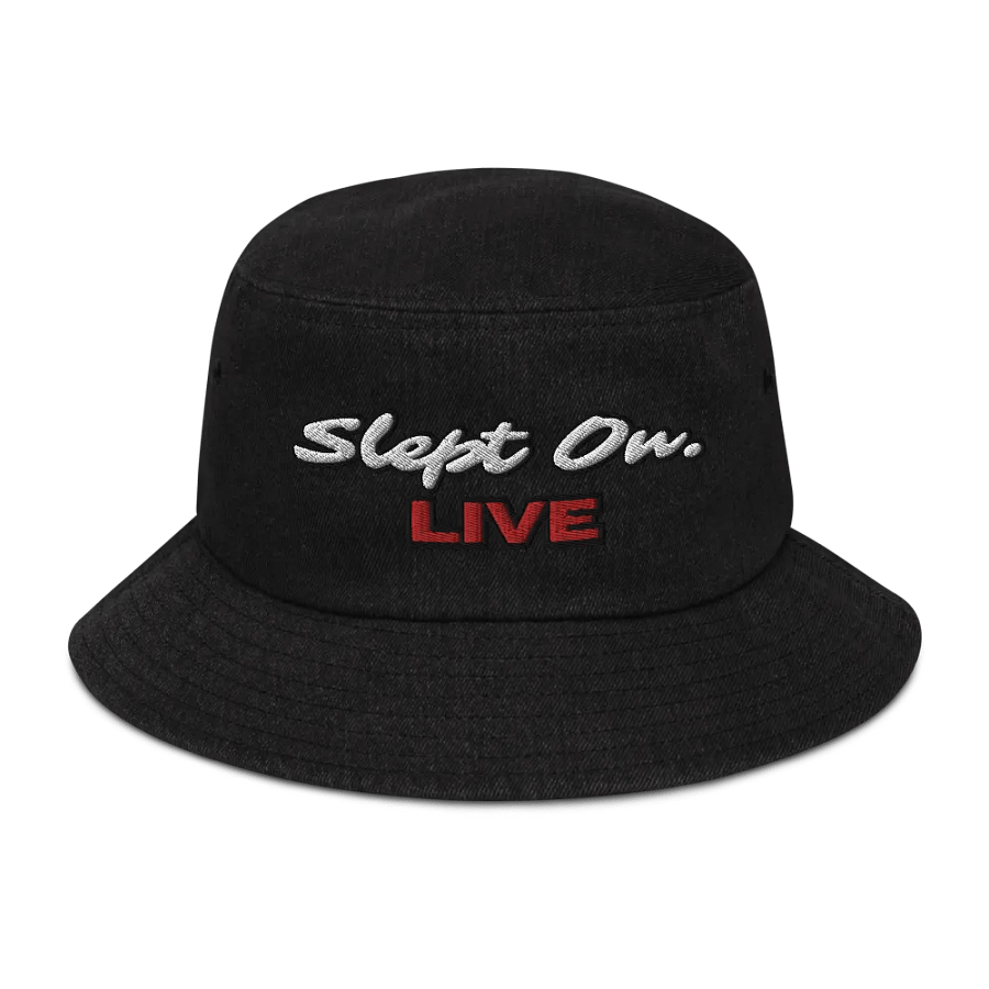 Slept On. Live Embroidered Bucket Hat product image (1)