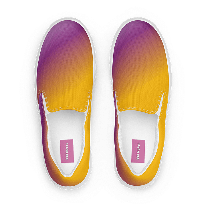 Aurora Borealis Men's Slip-On Canvas Shoes product image (1)