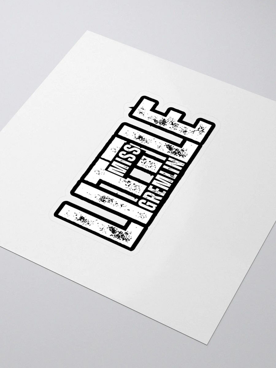 Distressed Little Miss Gremlin Stickers product image (9)