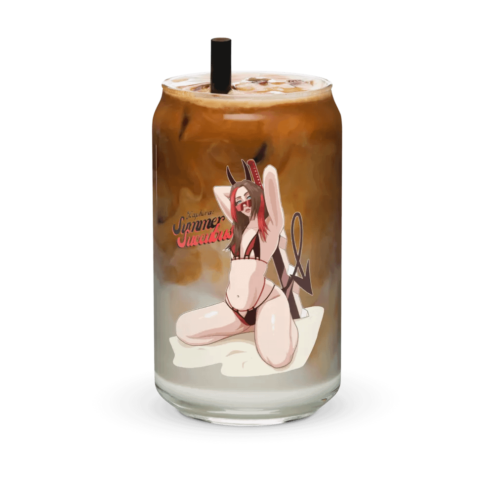 Summer Succubus Glass Can Cup product image (6)