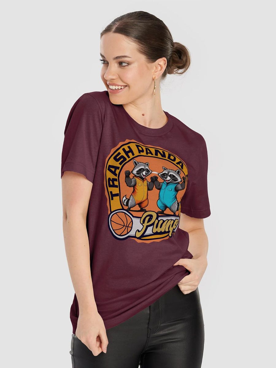 Trash Panda Fist Pump Basketball Tee product image (35)
