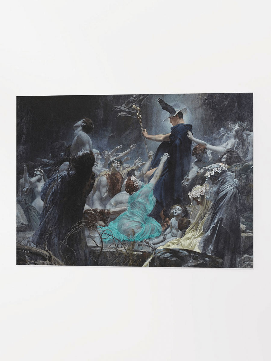 ''The Souls of Acheron'' by Adolf Hirémy-Hirschl Poster product image (3)
