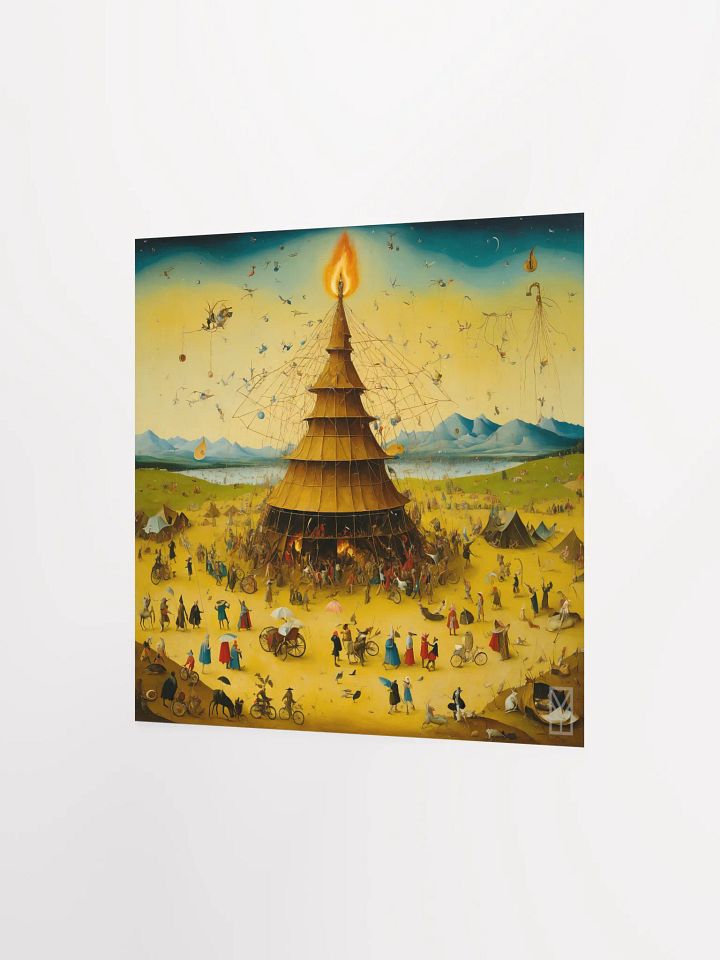 Poster Storm at the Festival: Surreal Interpretation product image (2)