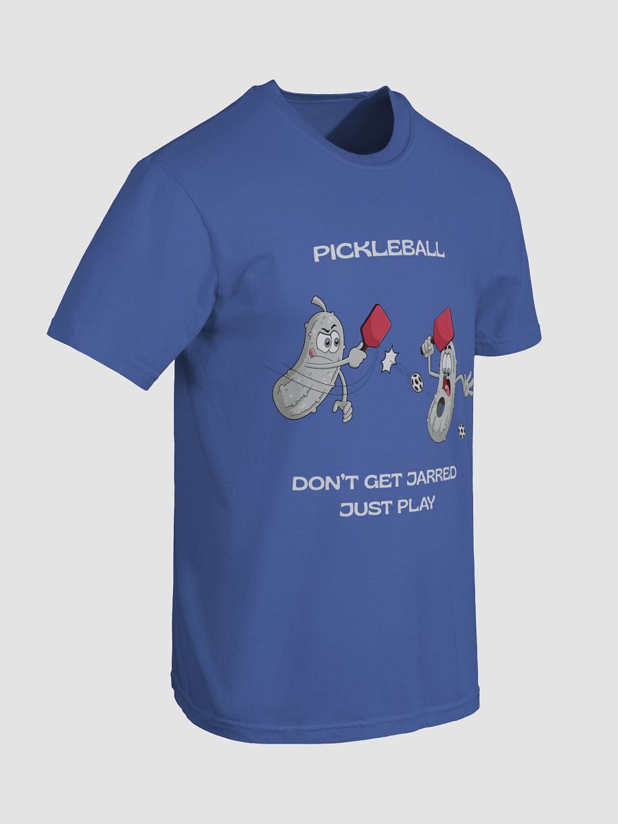 Pickleball Don't Get Jarred Just Play Heavyweight T-Shirt product image (91)