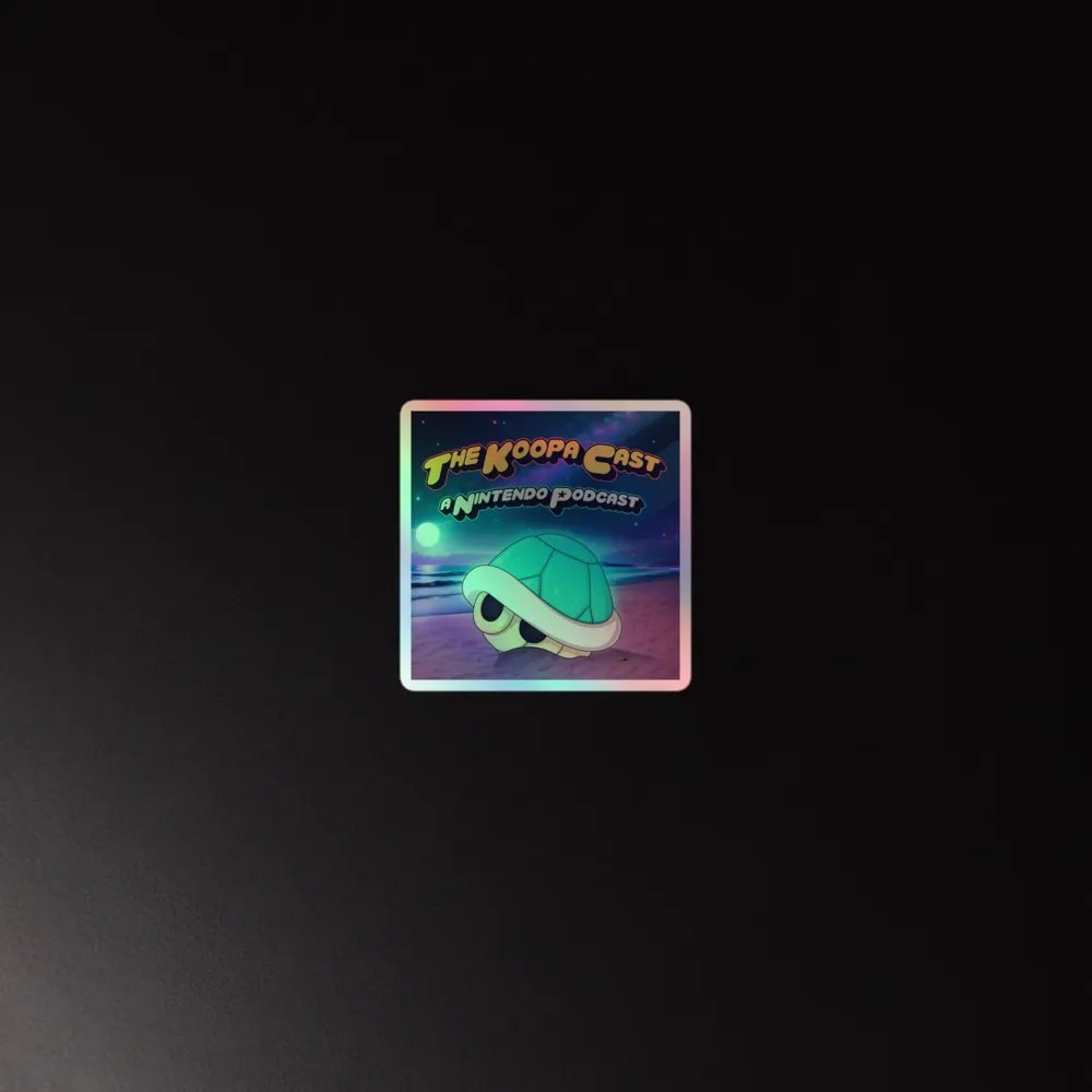 The Koopa Cast Holographic Sticker product image (2)