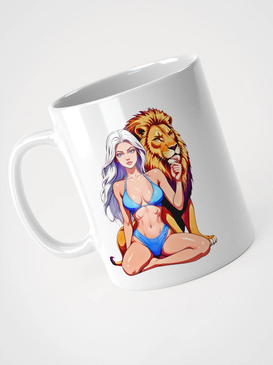 Symmetrical Serenity White Glossy Mug product image (7)