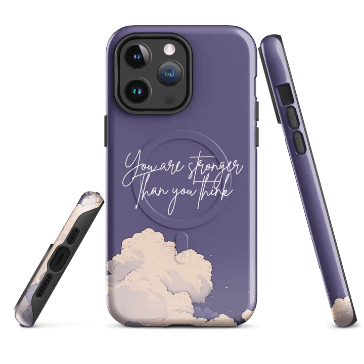Cloudy Strength MagSafe® Tough Case product image (4)