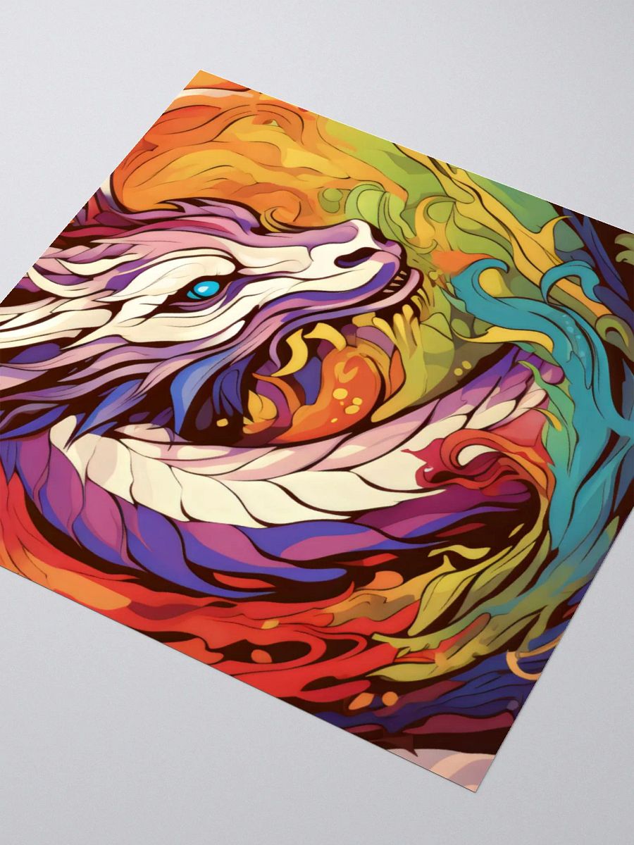 Mythical Dragon Kiss Cut Stickers product image (8)