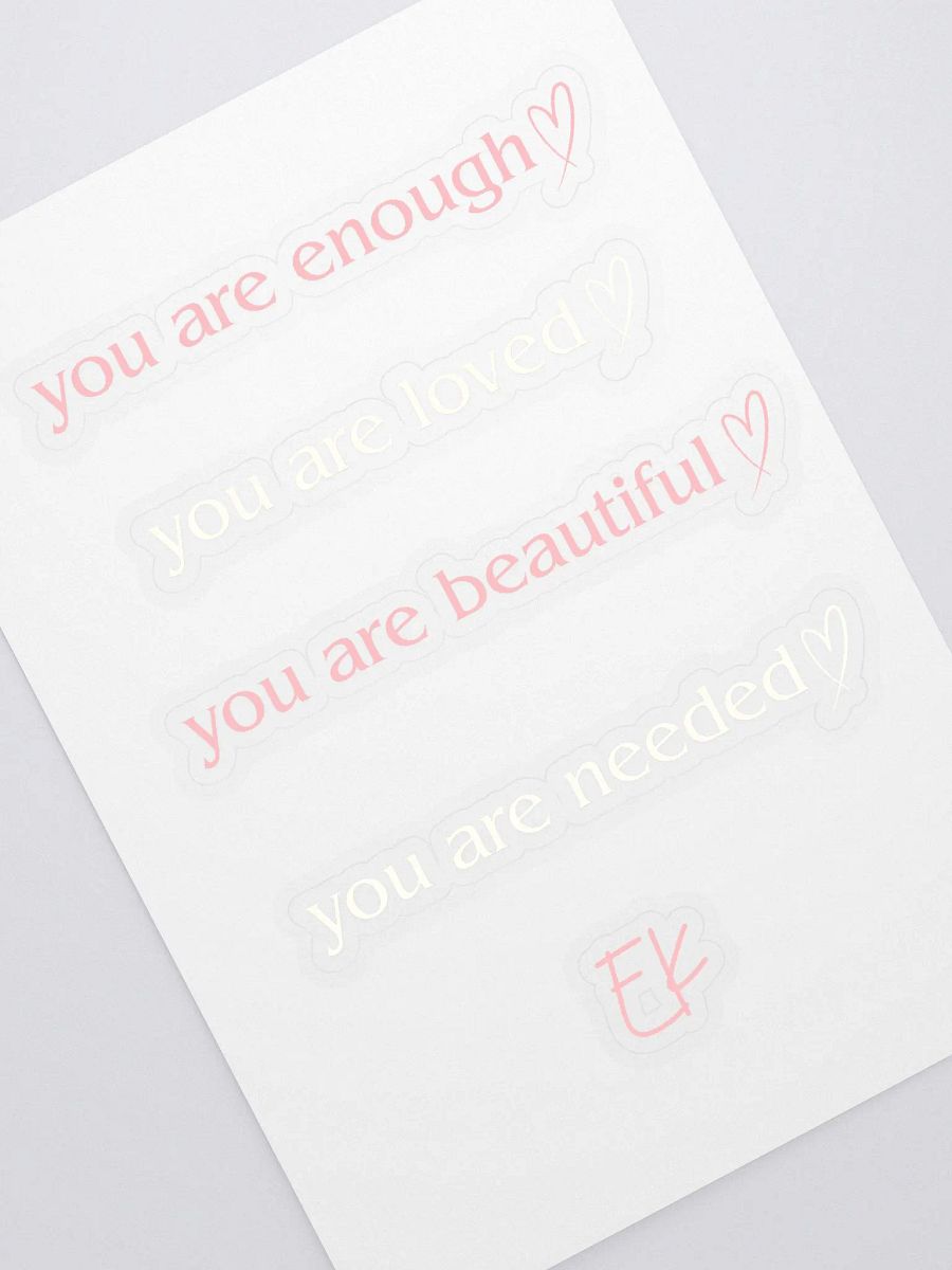 You are Sticker Set product image (1)