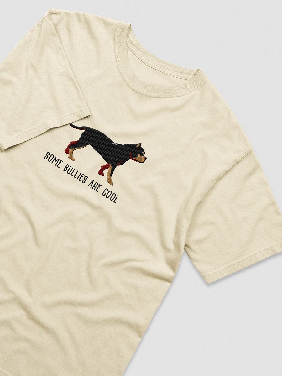 Some Bullies Are Cool T-Shirt(Embroidered) of an American Bully(Black & Tan) product image (19)