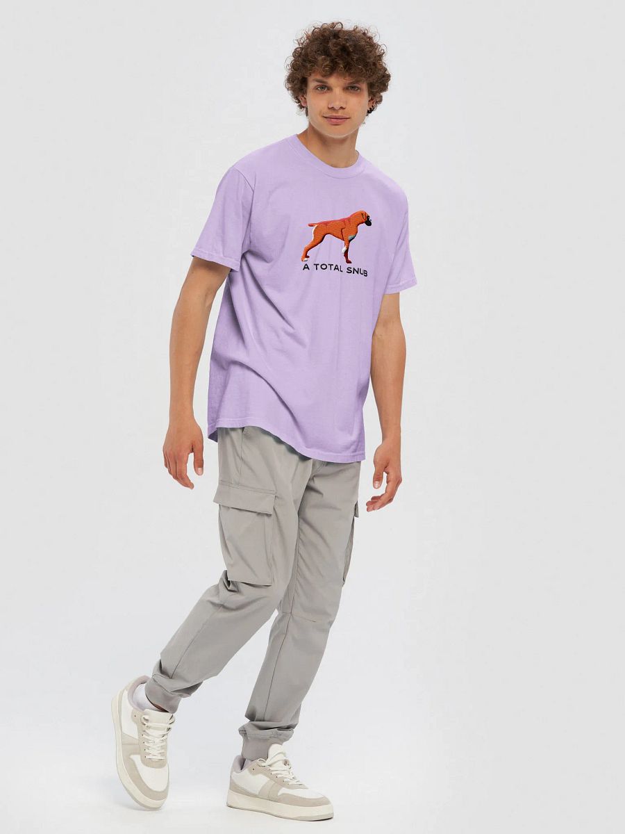 A Total Snub T-Shirt(Embroidered) of a Boxer(Red) product image (39)