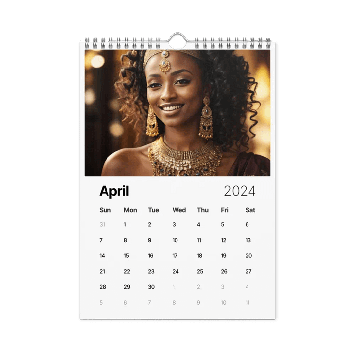 Glamour & Glow: Stylish Living 2024 Calendar product image (1)