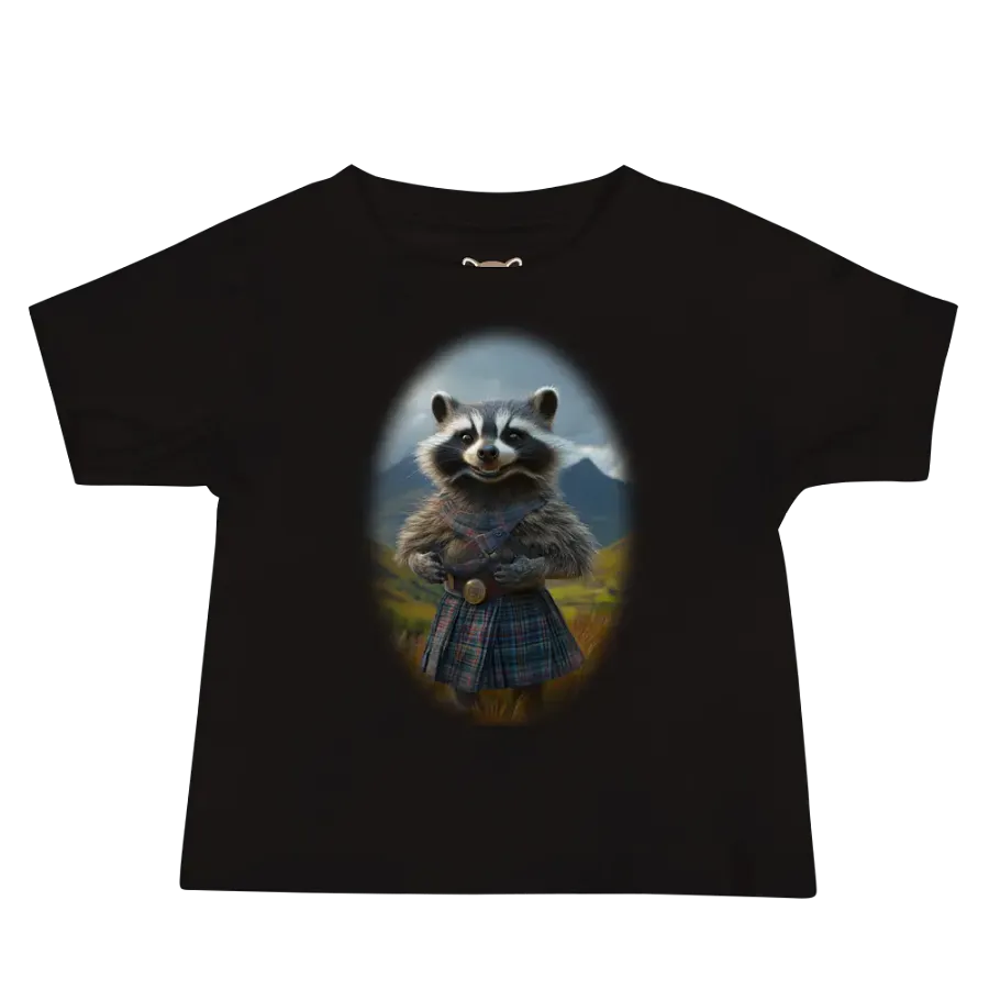 Highland Raccoon Baby Tee product image (2)